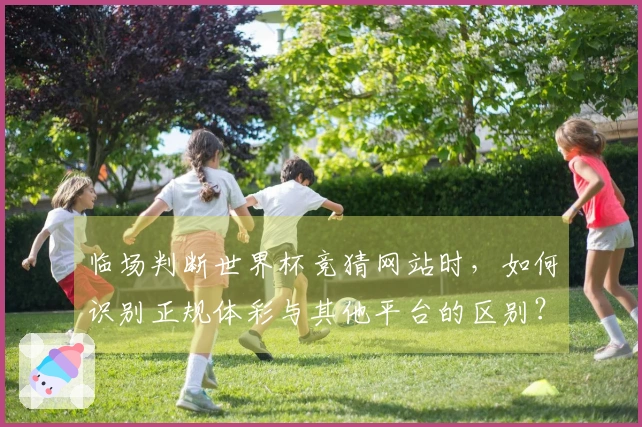 临场判断世界杯竞猜网站时，如何识别正规体彩与其他平台的区别？